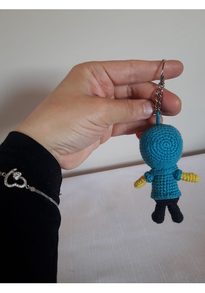 Amigurumi Kral Şakir Anahtarlıklar