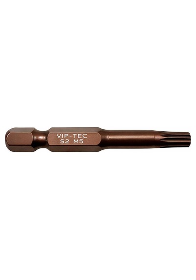 Vıp-tec 1/4 M5 Splıne Bits Uç 50 Mm