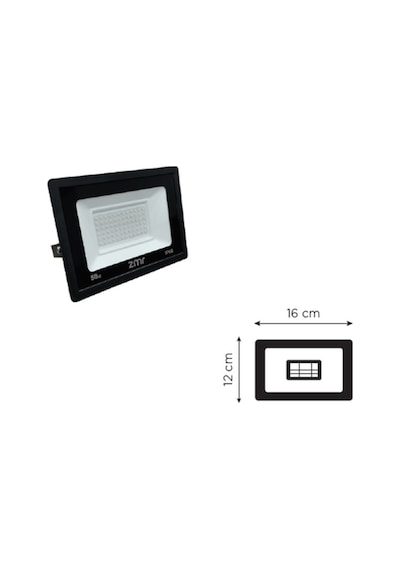Zmr 50 W Ultra Slım Led Projektör 6500k