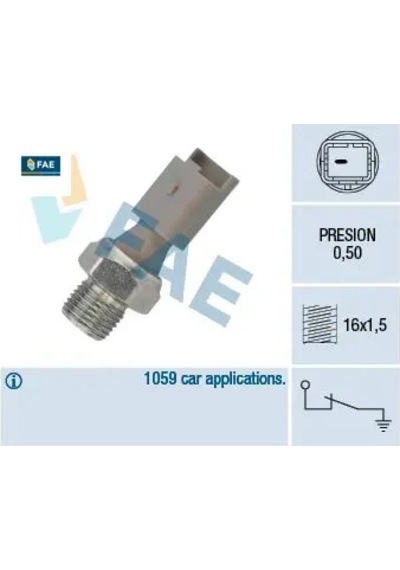 Yağ Müşürü 106-206-307-406 1.4-1.6-2.0 Fae 1131.c5 Toyota, Suzukı, Renault, Peugeot, Cıtroen, Fıat, Ds, Ford 12640
