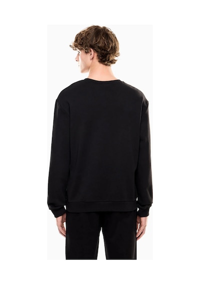 Ea7 7m001191af17787 Logo S Erkek Sweatshirt Siyah