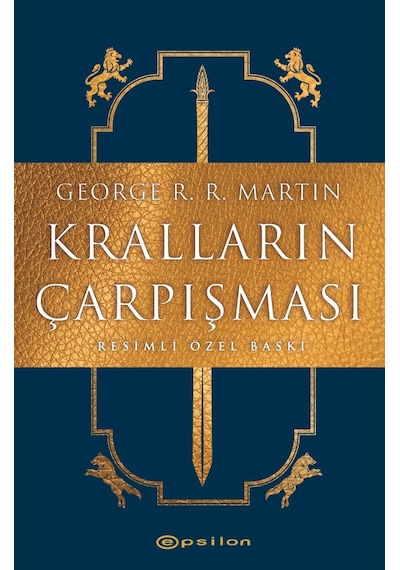 Kralların Çarpışması Resimli Özel Baskı George R. R. Martin