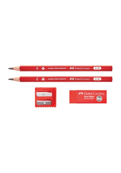Faber-castell Jumbo Okul Kalemi Seti