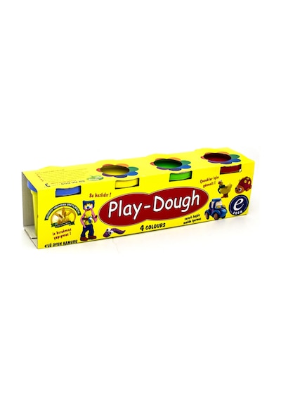 Kutulu By 4lü Play-dough Oyun Hamuru 2b renk1