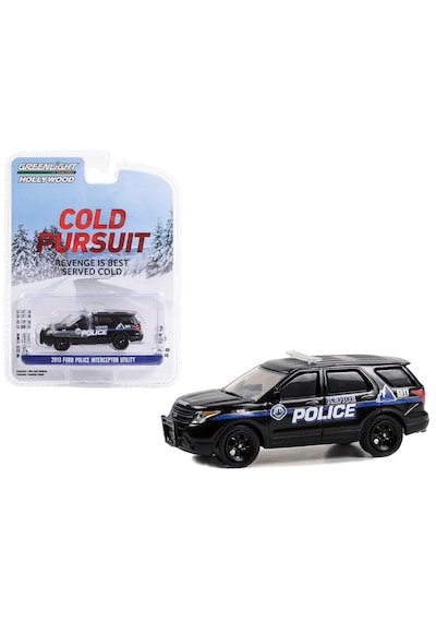 Greenlıght Hollywood 40 Cold Pursuıt 2013 Ford Polıce Interceptor Utılıty Siyah