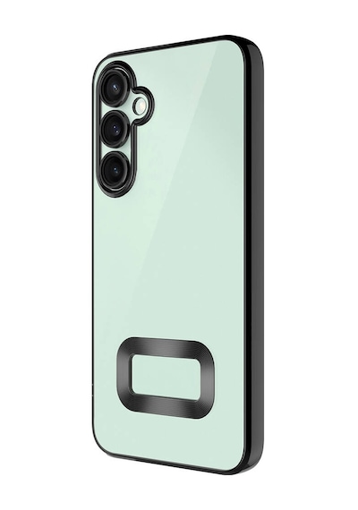 Galaxy Uyumlu A55 Kılıf Kamera Korumalı Logo Gösteren Klfs Omega Kapak - Rose Gold Rose Gold