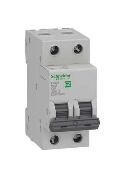 Ez9f57263 - Easy9 Pro 2p C 63a Mcb 6000a