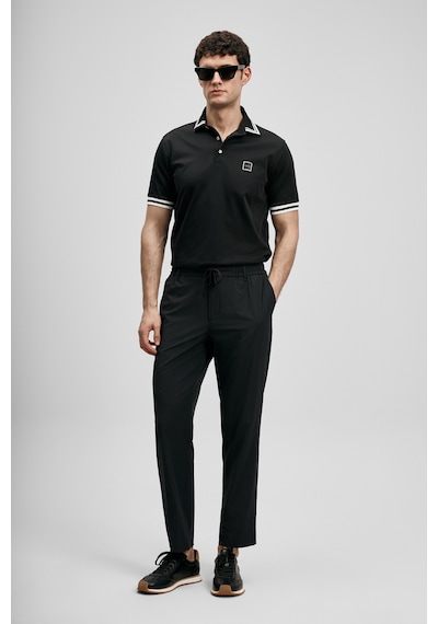 Lufian Fenrıc Smart Erkek Chino Pantolon Slim Fit Siyah Siyah 111190362100100