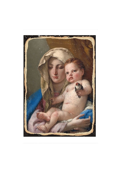 Bedeko Meryem Ana Modern Mdf Tablo 50 Cm X 70 Cm