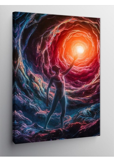 Kanvas Tablo İçsel Yolculuk 50cmx70cm