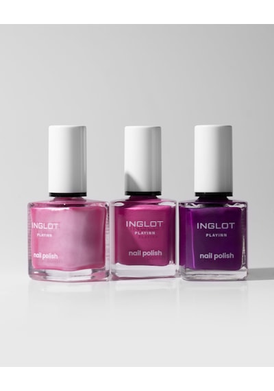 Inglot Playınn Nil Polish Oje Canlı Renkler Hızlı Kuruyan & Parlak Bitişli5