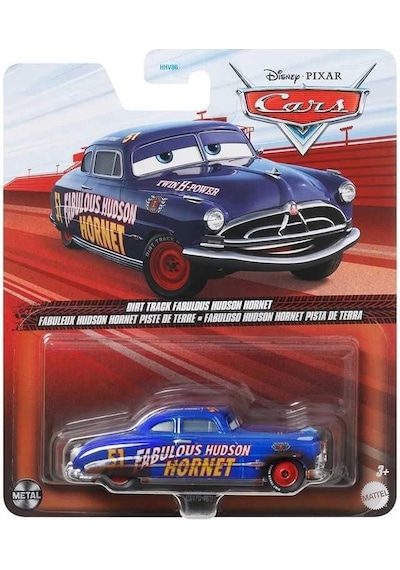 Disney Cars 1/64 Dirt Track Fabulous Hudson Hornet