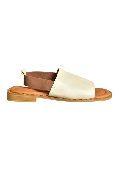 Fox Shoes U944704203 Bej Hakiki Deri Kadın Sandalet Bej-hakiki Deri