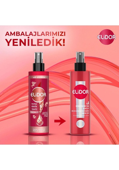 Brezilya Keratin Terapisi Saç Bakım Seti, Şampuan 400 Ml X2 + Sıvı Saç Bakım Sütü 200 Ml