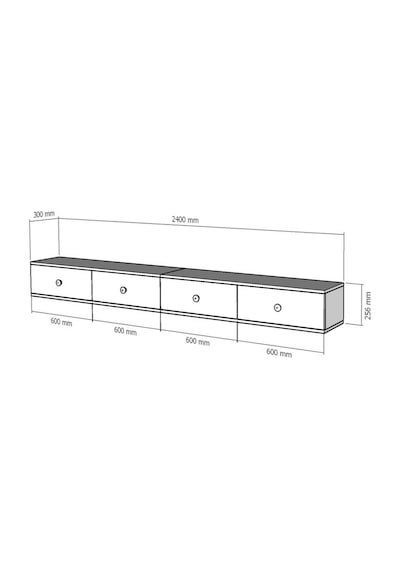 Tda2401dbg - Zuzu Double Duvara Montaj Tv Stand Safirmeşe-beyaz-gold 240cm Safirmeşe-beyaz Tda2401dbg - Zuzu Double Duvara Montaj Tv Stand Safirmeşe-beyaz-gold 240cm Safirmeşe-beyaz