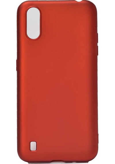 Samsung Galaxy A01 Uyumlu Kılıf Zore Premier Silikon Kapak