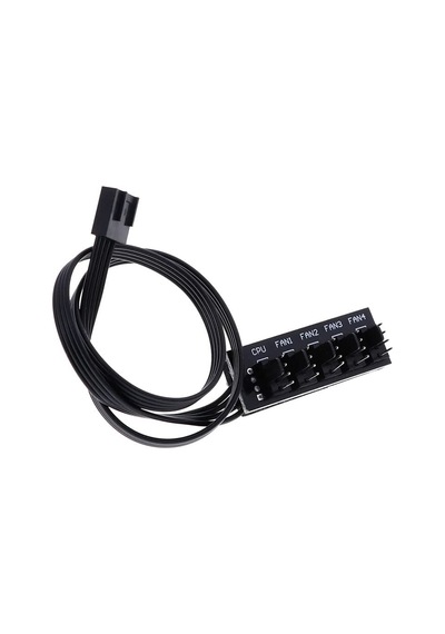 40cm 5li Fan Port Çoğaltıcı Kart Cpu Soğutucu Güç Hub Uzatma Genel