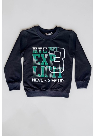 Minik Motion 3'lü Set Çocuk Baskılı 2 İplik Penye Sweatshirt Kırmızı - Siyah - Turuncu Minik Motion 3'lü Set Çocuk Baskılı 2 İplik Penye Sweatshirt Kırmızı - Siyah - Turuncu