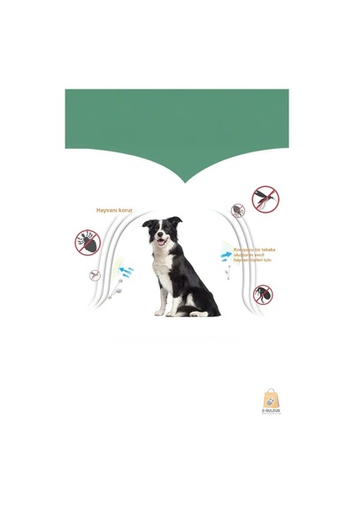 Köpek Anti Pire Kene Önleyici Tasma- Pire Önleyici -kene Önleyici 63 Cm Çok Renkli