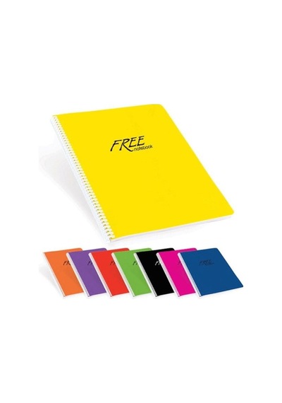 Keskin A4 120 Yp.çizgili Pp Kapak Free Defter