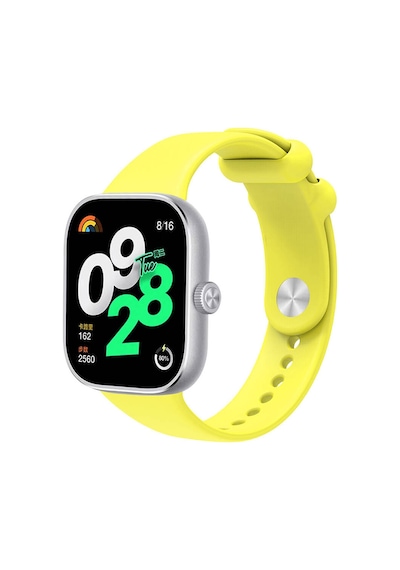 Forzacase Xiaomi Mi Band 8 Pro İle Uyumlu Silikon Kordon Kayış - Fc395 Sarı