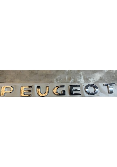 PARTNER ARKA PEUGEOT YAZISI, 8665C0PRT