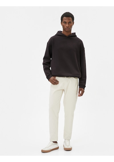 Koton Basic Oversize Hoodie Büzgü Detaylı Uzun Kollu Siyah 4wam70409mk Siyah Koton Basic Oversize Hoodie Büzgü Detaylı Uzun Kollu Siyah 4wam70409mk Siyah