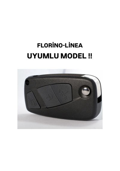 Fiat Fiorino - Linea Sıstalı 3 Buton Anahtar Kumanda Koruma Kılıfı Petek Desenli