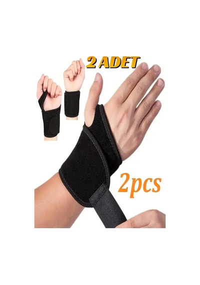 Ankaflex 2 Adet Ayarlanabilir El Bilek Ateli Bandajı Spor Çalışma Bandı Statik Splinti Bilekliği Aparatı - Wa1142 Genel
