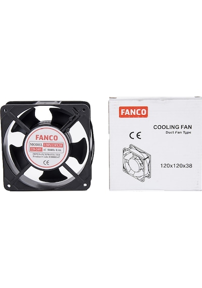 Fanco 12*12*38Mm Kare Fan