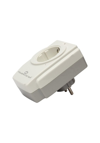 Powermaster PM-18721 Akım Korumalı Tekli Priz Beyaz