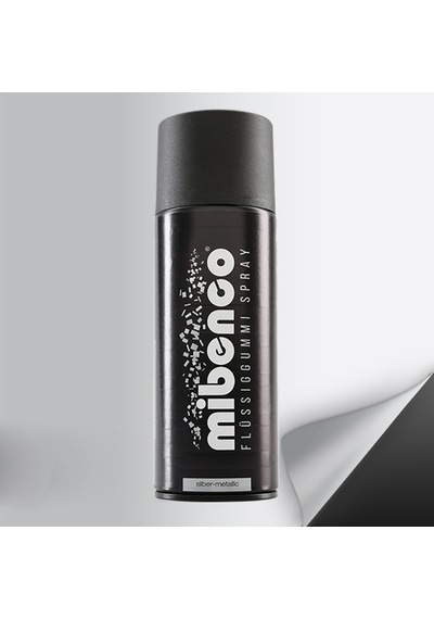 Plasti Dip - Mibenco 400Ml Sprey - Mat Metalik Gümüş