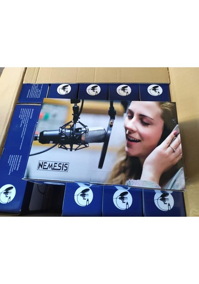 Nemesis Bm-900 Kondanser Stüdyo Mikrofon Seti-Pop Filter Dahil