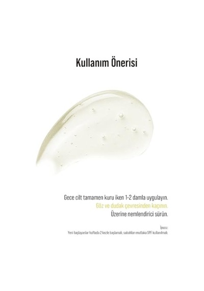 Retinall Yaşlanma Karşıtı Cilt Bakım Serumu 30 Ml %0,5 Retinoid &%2 Botanical Collagen İnce Çizgi Ve Kırışıklık Karşıtı Bakım