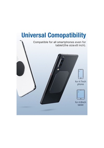 Telefon Araç Içi Tutucu Stant Metal Plaka Mıknatıslı Tutucular Metal Saç 60mmx40mm Dikdörtgen 45658866