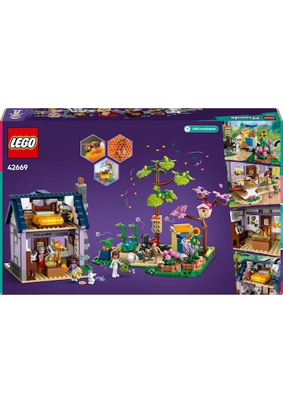LEGO® Friends Arıcıların Evi ve Çiçek Bahçesi 42669 - 12 Yaş ve Üzeri Gençler için Mini Bebek İçeren Yaratıcı Oyuncak Yapım Seti (1161P)