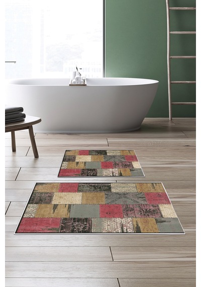 Alanur Trend Kaymaz Taban Dijital Banyo Takımı Kt475 Renkli