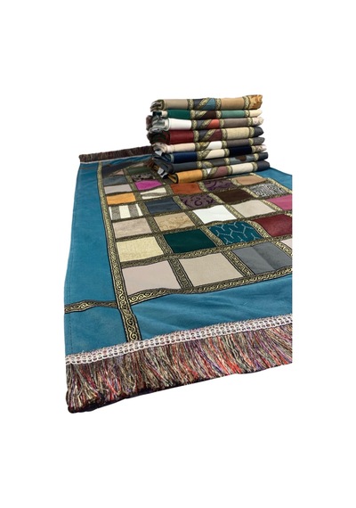 Kırk Yama Seccade 70x110 Cm 20 Adet Çok Renkli