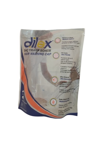 Dilex Antibakteriyel Saç Yıkama Bonesi 2Adet