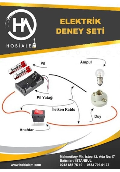 Basit Elektrik Devresi Deney Seti Eğitici Elektrik Devresi Iş Basit Elektrik Devresi Deney Seti Eğitici Elektrik Devresi Iş