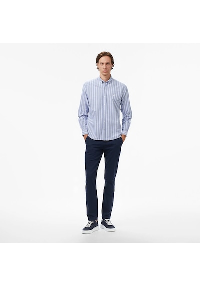 Nautica Classic Fit Erkek Çizgili Gömlek W57405t Lacivert