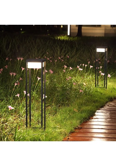 Forlife 60 Watt Solar Alüminyum Bollard Aydınlatma Armatürü Fl-3302