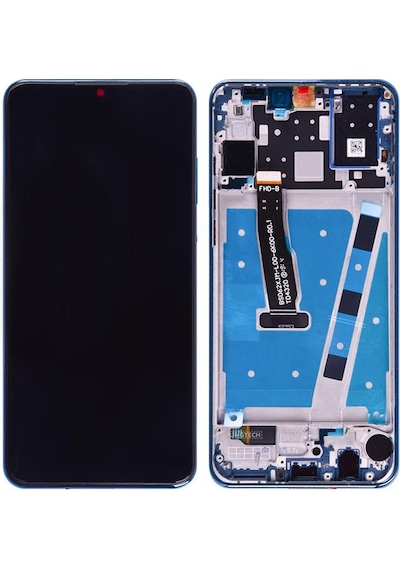 Huawei P30 Lite 24mp Çıtalı Mavi Uyumlu Lcd Ekran Ve Dokunmatik Komple Ekran Yüksek Kalite Yedcom