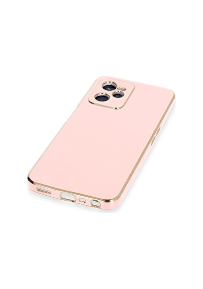 Gld-spt- Newface Realme C35 Kılıf Volet Silikon - Pembe
