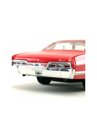 Kinsmart 1967 Chevrolet İmpala 1:34 Diecast Model Araba Kırmızı