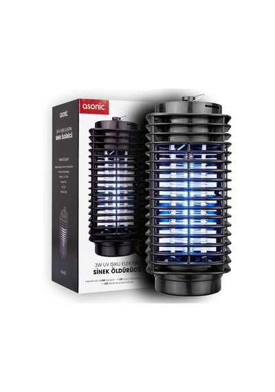 Asonıc As-a23 3w Uv Ultraviole Işıklı Sinek Öldürücü, Haşere Öldürücü, Böcek Öldürücü
