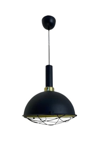 Rsylight Retro Metal Dekoratif Rustik Kafesli Siyah Tekli Sarkıt (541305475)