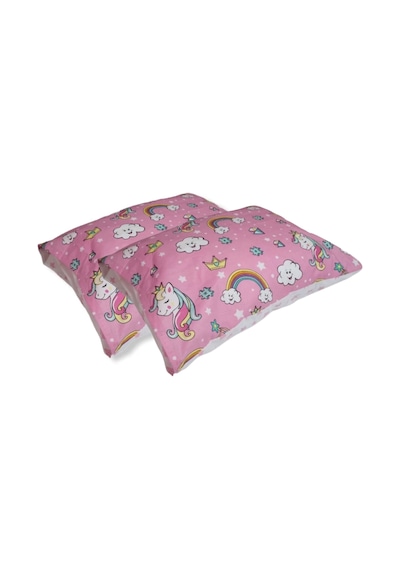 Pamuklu 2'Li Çok Renkli Bebek Yastık Kılıfı 35X45 CM