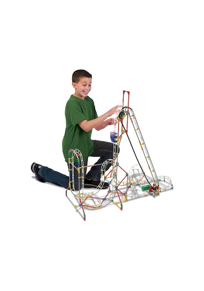 K'Nex Blizzard Blast Roller Coaster Seti Motorlu Hız Treni