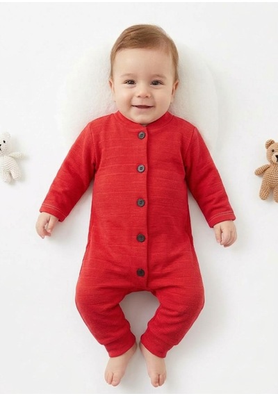 Gülerçocuk Unisex Bebek Kırmızı Yandan Çizgili Düğmeli Tulum - Esnek Örme Yenidoğan Bebek Tulumu 0-3 Ay Kırmızı - 938180760 Kırmızı Gülerçocuk Unisex Bebek Kırmızı Yandan Çizgili Düğmeli Tulum - Esnek Örme Yenidoğan Bebek Tulumu 0-3 Ay Kırmızı - 938180760 Kırmızı